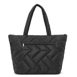 Tote Bag, Lhtweht Puffer Bag Work Tote, Quilted Shoulder Bag Uwu :O